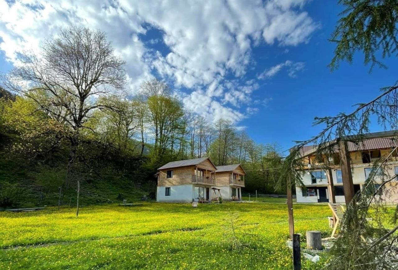 Hotel Chubezeni Mestia Bagian luar foto