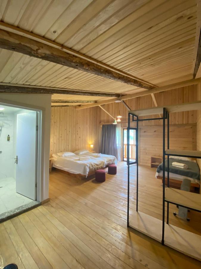 Hotel Chubezeni Mestia Bagian luar foto
