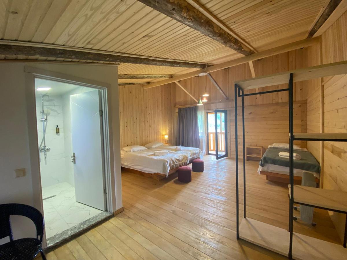 Hotel Chubezeni Mestia Bagian luar foto